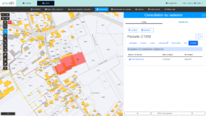 Interface GeoADS : Logiciel SIG de gestion des dossiers d’urbanisme